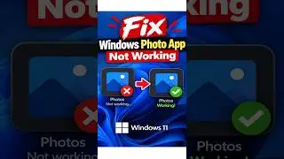 Как исправить проблему с неработающим приложением &laquo;Фото&raquo; в Windows #WindowsPhotoAppNotWorking #Fi...