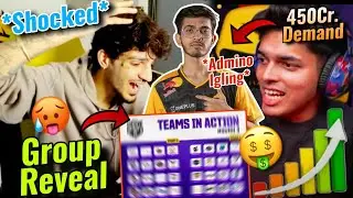 Admino The IGL🔥💛 &bull; Jonny 450Cr Demand 🥵  &bull;   Godl Coach Update🚨 Zgod Reveal Bgis R3 Group &bull; Shocked😳