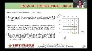BCD Adder| Digital System|SIRT Bhopal| Prof. Priya Sharma