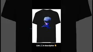 5 best anime tshirt. #shorts #anime #jujutsukaisen #gojo #tshirt