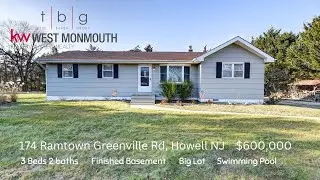 New Listing! 174 Ramtown Greenville Rd, Howell