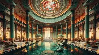Silent Lantern Palace Lobby | Fantasy Hotel Ambience | 30min Loop