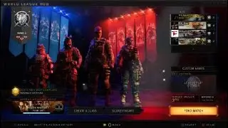 Playing Dashy, Illey and Cellium in League play Bo4!!!