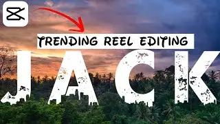 Viral Jungle Name Reels Editing Tutorial | Capcut video editing