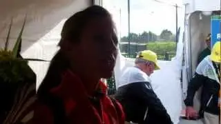 Morgan Uceny After Winning 1500m at 2012 Olympic Trials