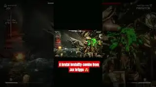 A brutal brutality combo from Jax Birggs 🥵 #mortalcombat #jaxbriggs