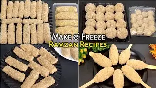 Make and Freeze Chicken Recipes | Iftar Snacks Recipes | Ramadan Special Recipes 2025