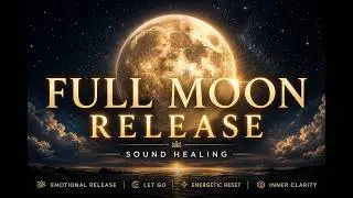 Full Moon Sound Healing Journey | Illuminate, Release, and Renew