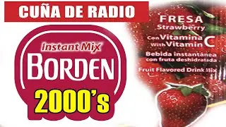 BORDEN INSTANT MIX (Cu&ntilde;a de Radio 2000's) (Panam&aacute; Radio Hist&oacute;rica)
