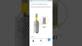 Shading Blades for Microblading Eyebrow Tattoo