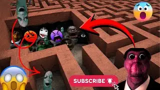 Abonga Nextbot Cornered Me in This Maze  Garry’s Mod Horror Gameplay
