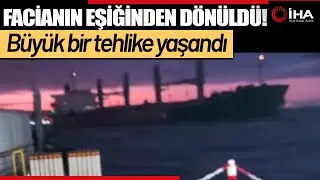 İstanbul'da Facianın Eşiğinden Dönüldü: Sürüklenen Kuru Yük Gemisi Son Anda Durdu