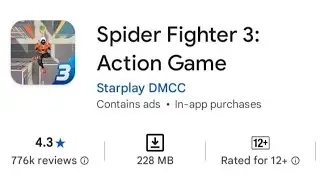Spider Fright 3 Action Game