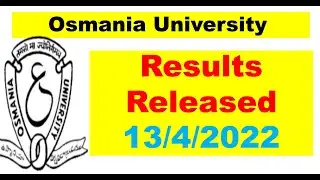 OU Results Released 🔥 || OU UPDATES.COM