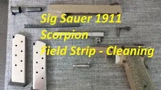 Sig Sauer 1911 Scorpion - Field Strip