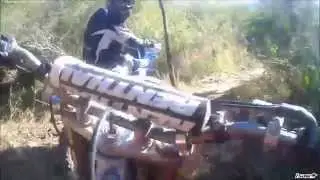 Honda CRF 450 - Vuelta y palo - Enduro Salta