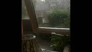 rain outside the window