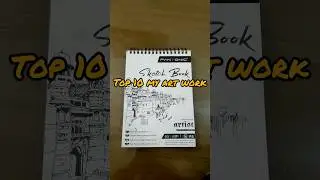 Top 10 My Art Works 🎨 #shorts #artwork #drawingtutorial #art