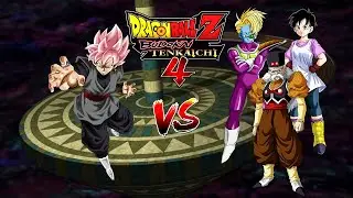 DBZ BT4: Goku Black vs Dr. Gero, Salza y Videl - V2 - (Batallas Random)