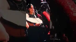 Dua talking to fans in Antwerp N3 13-06-2025