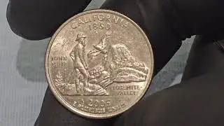 1850 CALIFORNIA (31ST) QUARTER DOLLAR SERIES COIN || AMERICA