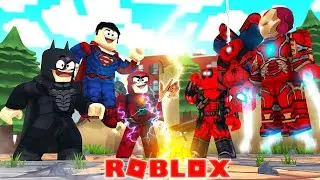 Marvel/DC Super Heroes- All Characters Showcase (ROBLOX) 2021 NEW GAME