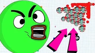 Agar.io Intense Solo VS Team Unstoppable Boss Mode Agario Mobile Gameplay