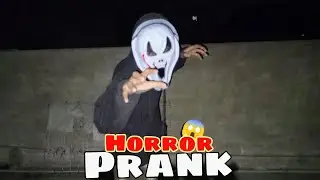 Horror Mask Prank 😱😂 iffi Ko Dara diya 👻