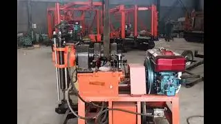 14.7KW 300m Depth 42mm Rod Core Drill Rig