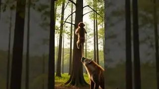 Kind Monkey Saves a Kitten 🐒🐱#kids animationkids #kids animationkids #kidsstories #animatedshow