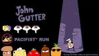 Pizza Tower Pacifist Challenge - John Gutter - All Toppins, All Secrets, Tower Secret Treasure
