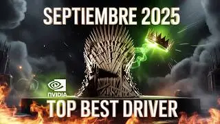 Los Drivers NVIDIA M&Aacute;S ESTABLES en Septiembre 2025 para TODAS las Series