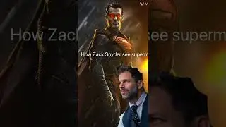 How Zack Snyder see Superman vs How James Gunn see Superman #supermanlegacy #dc