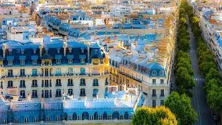 A Walk Up Avenue  Victor Hugo, Paris, France