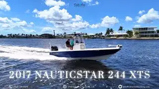 2017 NauticStar 244 XTS Center Console | Yamaha 250HP | Tournament-Ready Bay Boat | Trailer Included