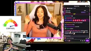 xQc Резкий скачок уровня кортизола после просмотра очередного видеоролика Pokimane...