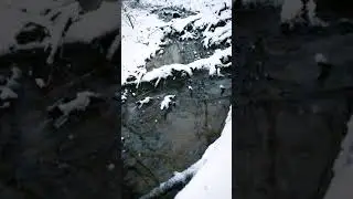 #Shorts#snow river and snow rain#👌