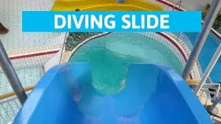 Tikibad Duinrell - Pelikaan Duik || Cool dive-in water slide