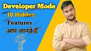 🤔10 Hidden Features of Android Mobile Developer Option | Hindi