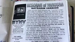 Besorah of Yahusha Natsarim Version (BYNV)!Know TRUTH! #natsarim #yahusha #yahuah