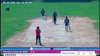 INVINCIBLE KNIGHTS VS PALM DRIVE CRICKET CLUB