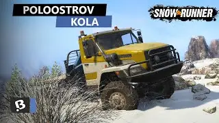 This map don't care about ROADS | Snowrunner #47 - Kola Peninsula