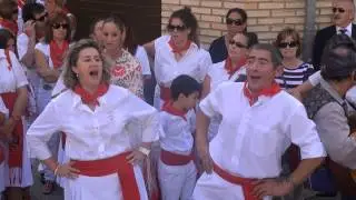 PASACALLES DE LA ESCUELA DE JOTAS DE FITERO (NAVARRA) 21- 09- 2013