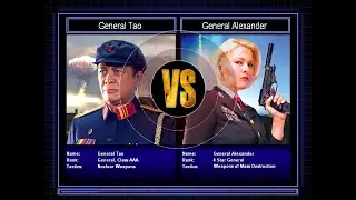 Nuke General VS Superweapon General [C&C Zero Hour Challenge] [Hard]