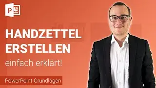 HANDZETTEL erstellen einfach erkl&auml;rt | Lerne Microsoft PowerPoint ✅