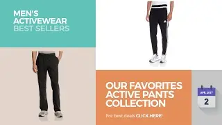 Our Favorites Active Pants Collection Men's Activewear Best Sellers