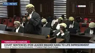Court Sentences IPOB Leader Nnamdi Kanu To Life Imprisonment