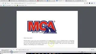 MCA TRAINING INSIDE MOTOR CLUB OF AMERICA TVC MATRIX