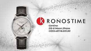 Обзор швейцарских часов Certina DS-8 Moon Phase C033.457.16.031.00 (C033.4571603100) - KronosTime.RU