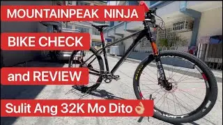 MOUNTAINPEAK NINJA BIKE CHECK 32k BUILD BIKE